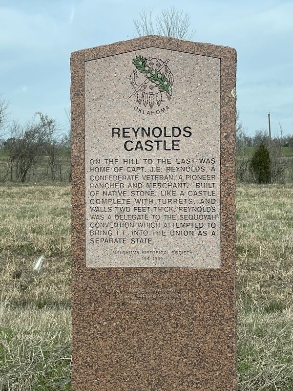 Reynolds Castle Marker. Click for full size. Reynolds Castle Marker image. Click for full size.