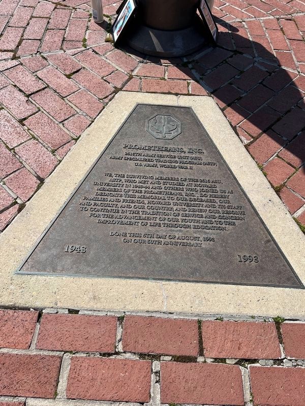 Prometheans, Inc. Marker. Click for full size. Prometheans, Inc. Marker image. Click for full size.