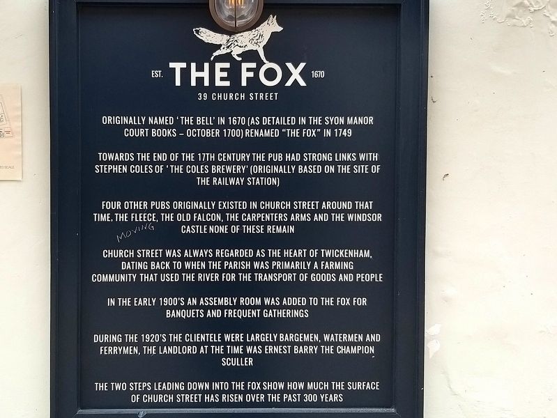 The Fox Marker. Click for full size. The Fox Marker image. Click for full size.