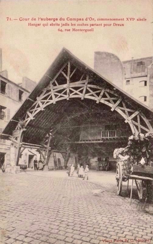 Courtyard Hangar at the Compas d’Or Inn…. Click for full size. Courtyard Hangar at the Compas d’Or Inn… image. Click for full size.