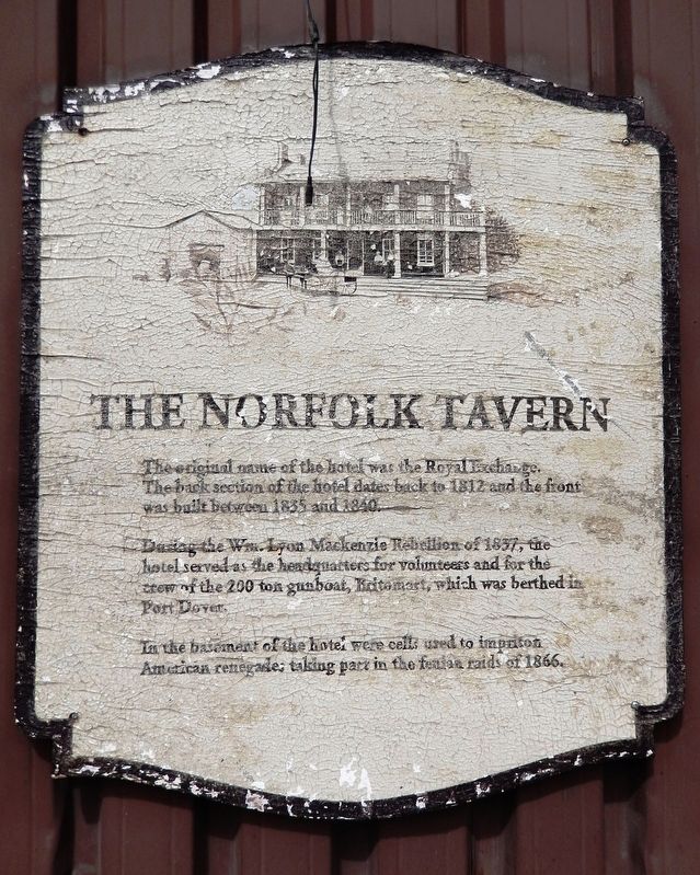 The Norfolk Tavern Marker image. Click for full size.