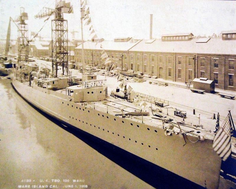 USS Ward (Destroyer #139, later DD-139, and APD-16) image. Click for more information.