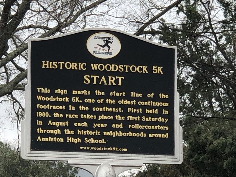 Historic Woodstock 5K Start Marker image. Click for full size.