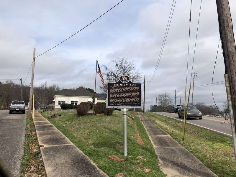 The Mill Village Marker. Click for full size. The Mill Village Marker image. Click for full size.