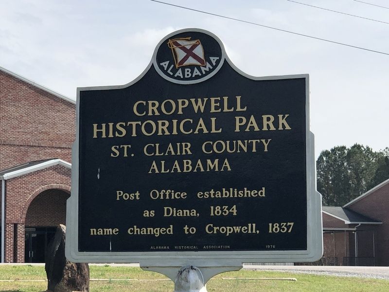 Cropwell Historical Park Marker image. Click for full size.