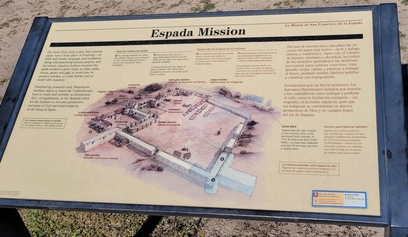 Espada Mission Marker image. Click for full size.