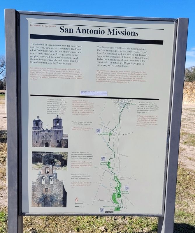 San Antonio Missions Marker image. Click for full size.