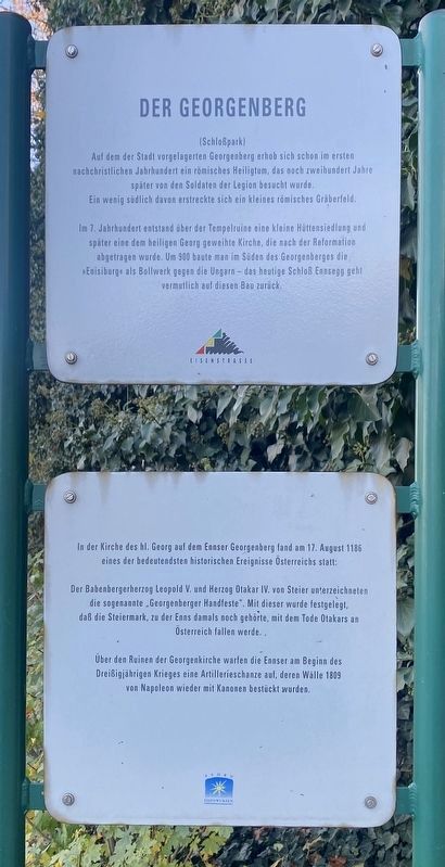Der Georgenberg Marker image. Click for full size.