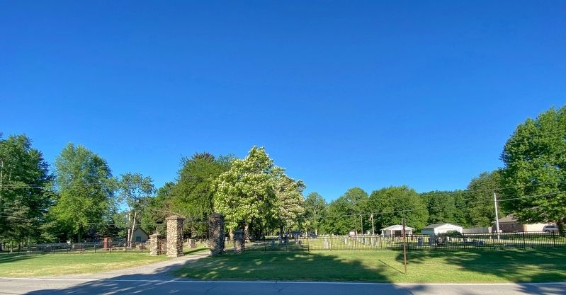 Sacred Heart Cemetery Veterans Memorial. Click for full size. Sacred Heart Cemetery Veterans Memorial image. Click for full size.