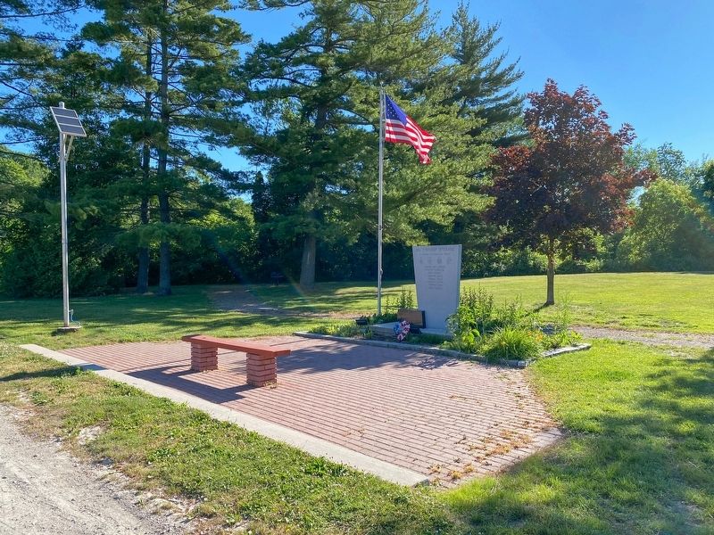 Ira Township Veterans Memorial image. Click for full size.