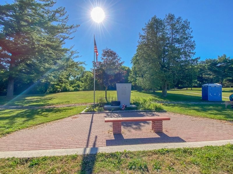 Ira Township Veterans Memorial. Click for full size. Ira Township Veterans Memorial image. Click for full size.
