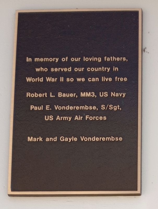 In memory of our loving fathers Marker. Click for full size. In memory of our loving fathers Marker image. Click for full size.