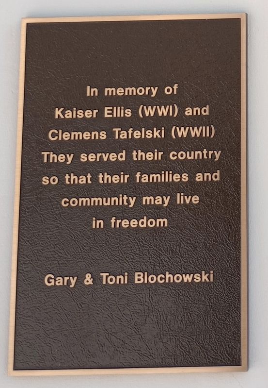In memory of Marker. Click for full size. In memory of Marker image. Click for full size.