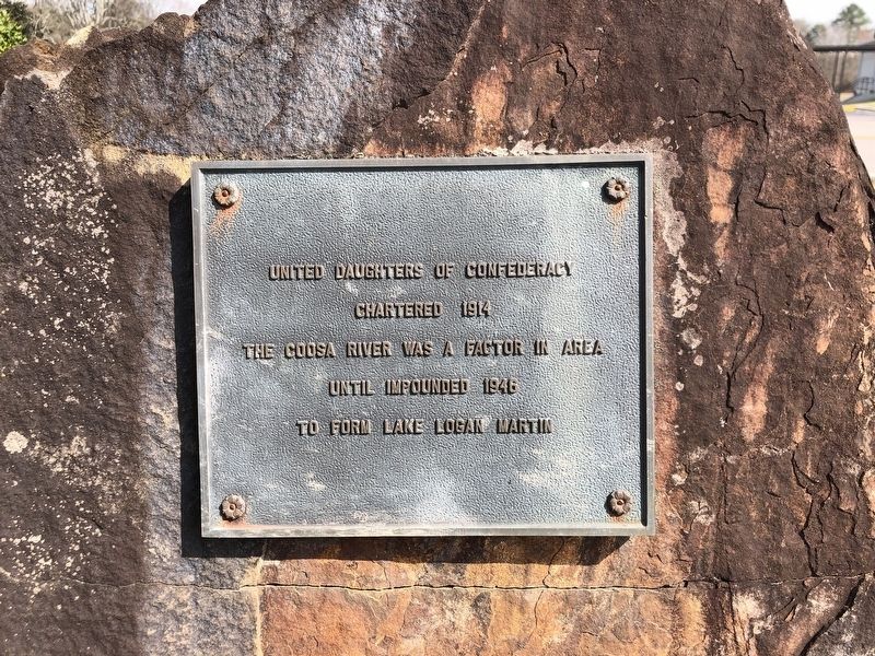 Coosa River Marker. Click for full size. Coosa River Marker image. Click for full size.