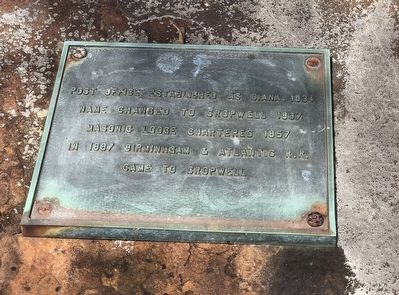 Cropwell History Marker. Click for full size. Cropwell History Marker image. Click for full size.