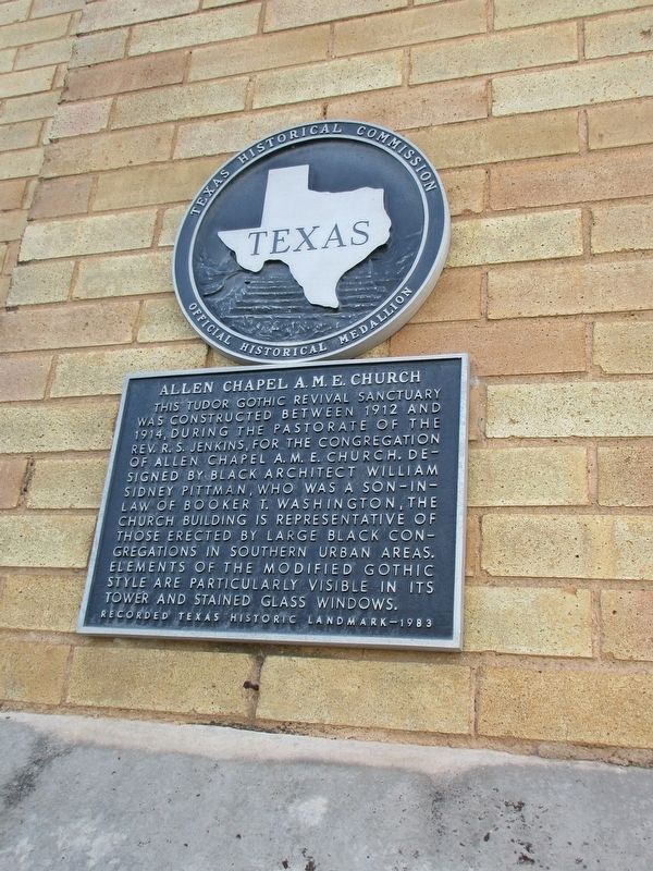 Allen Chapel A.M.E. Church Marker image. Click for full size.