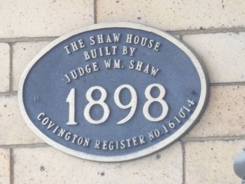 The Shaw House Marker image. Click for full size.