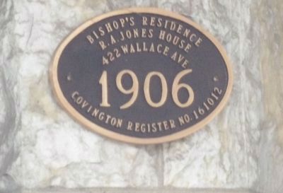 Bishop's Residence Marker. Click for full size. Bishop's Residence Marker image. Click for full size.