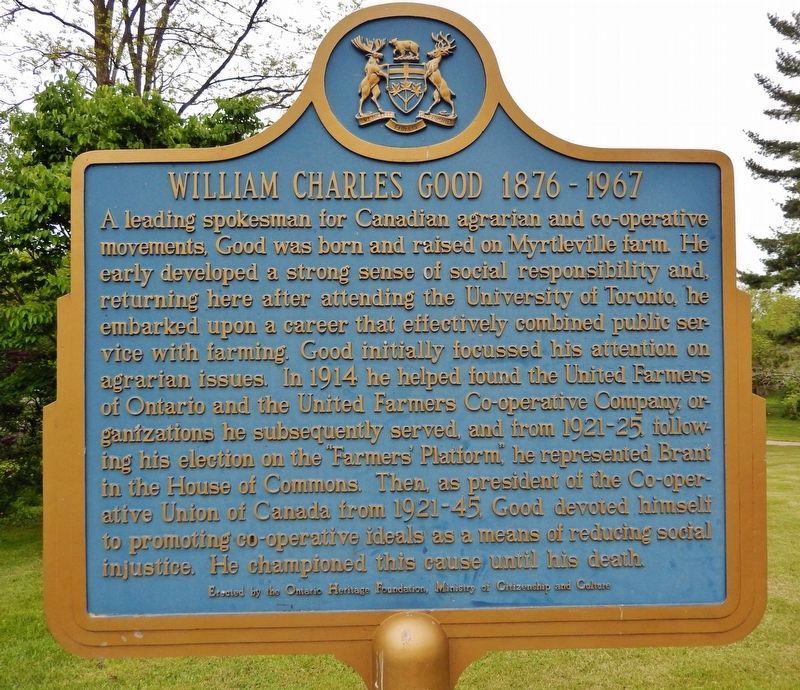 William Charles Good Marker (<i>north side • English</i>). Click for full size. William Charles Good Marker (<i>north side • English</i>) image. Click for full size.