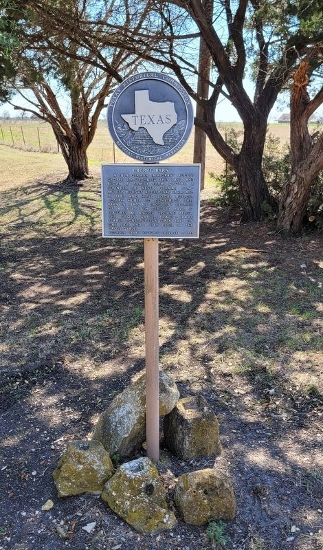 Groppe Barn Marker. Click for full size. Groppe Barn Marker image. Click for full size.
