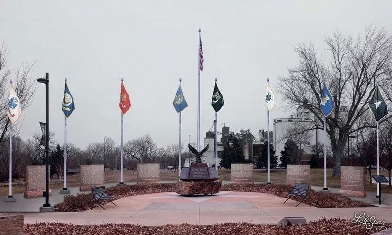 Black Hills Veterans Memorial image. Click for full size.