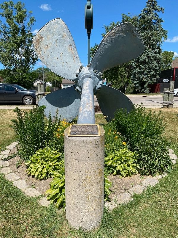 Freighter Propeller Marker. Click for full size. Freighter Propeller Marker image. Click for full size.