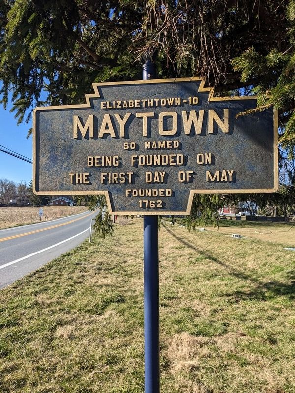 Maytown Marker image. Click for full size.