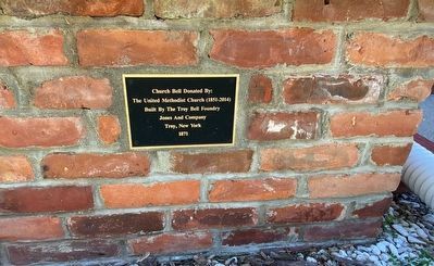 United Methodist Church Bell Marker. Click for full size. United Methodist Church Bell Marker image. Click for full size.