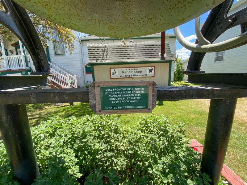 Emily Ward Academy Bell Marker. Click for full size. Emily Ward Academy Bell Marker image. Click for full size.