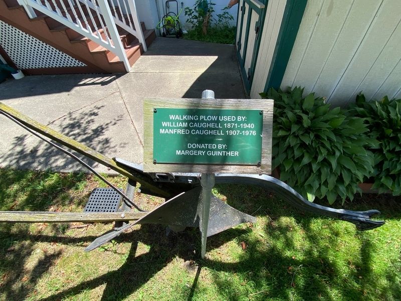 Walking Plow Marker. Click for full size. Walking Plow Marker image. Click for full size.