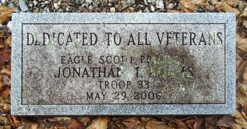 Veterans Memorial Marker image. Click for full size.
