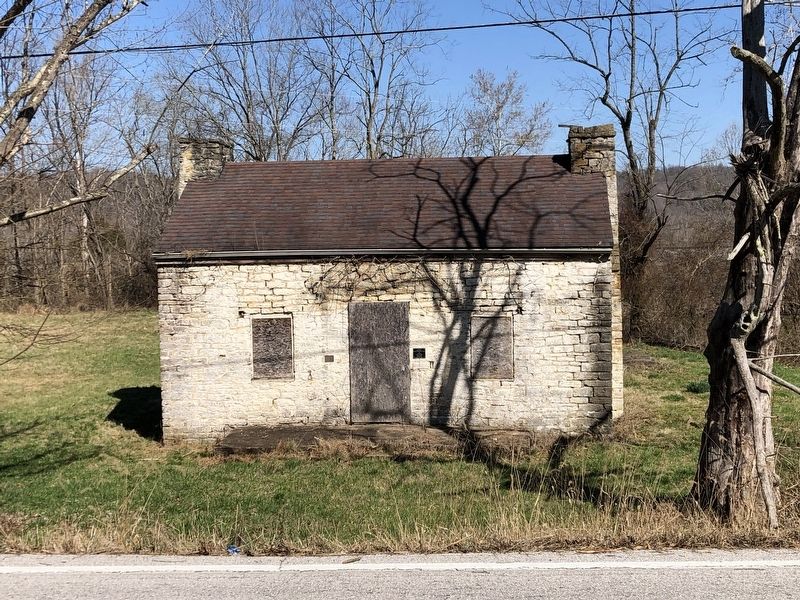 Mordecai Chalfant House Marker. Click for full size. Mordecai Chalfant House Marker image. Click for full size.