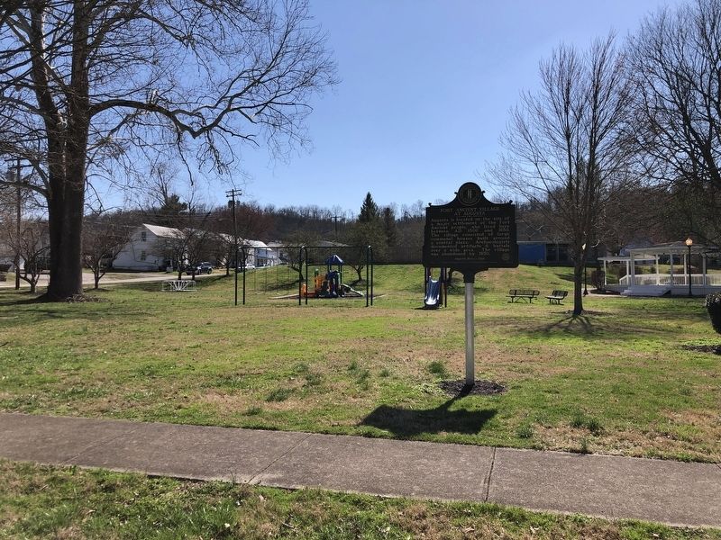 Fort Ancient Village at Augusta / Who Were Fort Ancient People? Marker. Click for full size. Fort Ancient Village at Augusta / Who Were Fort Ancient People? Marker image. Click for full size.