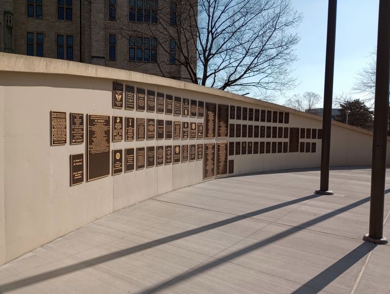 UT WWII Veterans Memorial image. Click for full size.