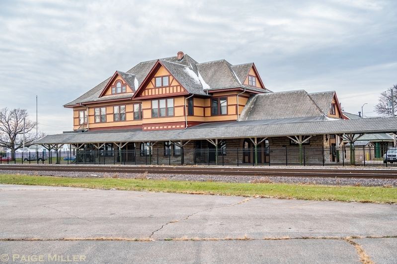 Big Four Depot Marker. Click for full size. Big Four Depot Marker image. Click for full size.