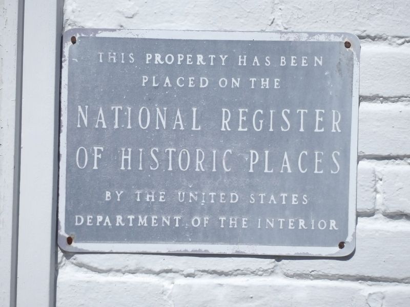 Judge JR Minor Home - National Register plaque. Click for full size. Judge JR Minor Home - National Register plaque image. Click for full size.