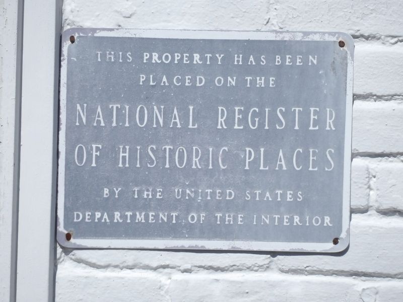 Judge JR Minor Home - National Register plaque image. Click for full size.