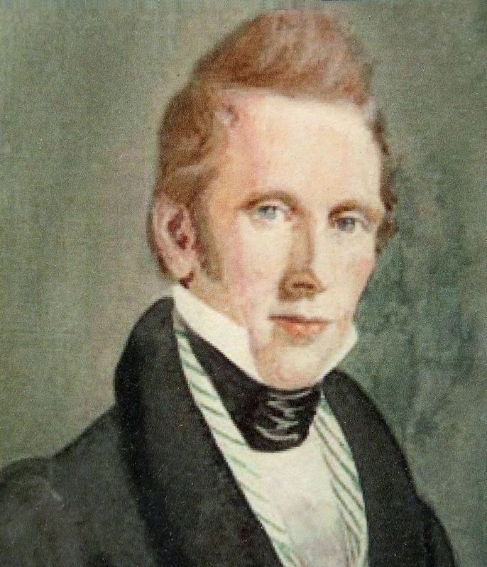 Marker detail: James Scott Howard,<br>Toronto's First Postmaster, 1835 image. Click for full size.