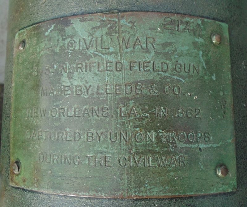 3.3-in. Rifled Field Gun Marker image. Click for full size.