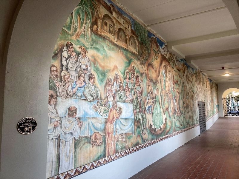 Pastoral California Mural. Click for full size. Pastoral California Mural image. Click for full size.
