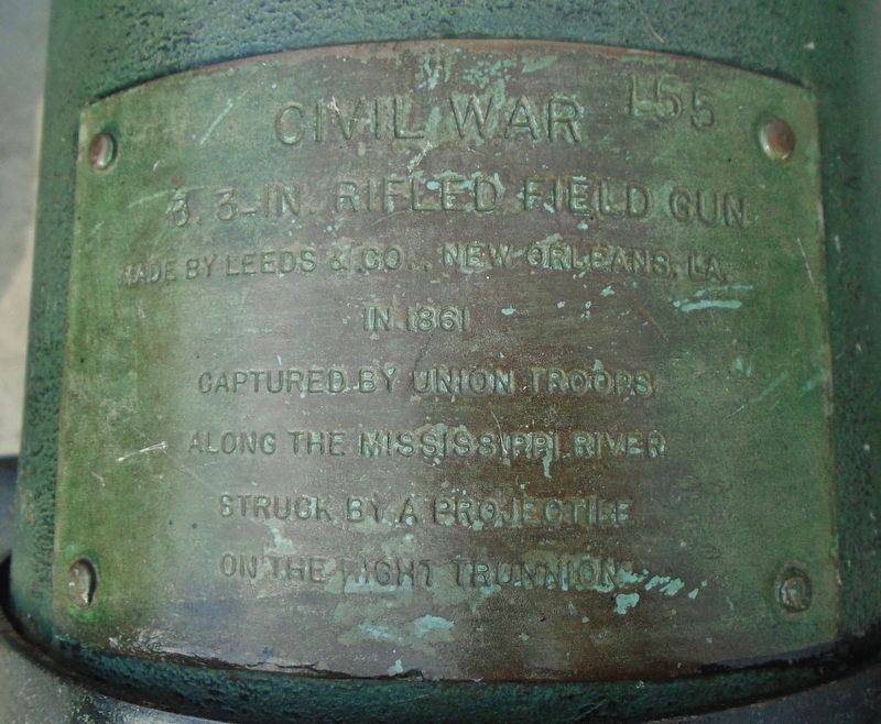 3.3-in. Rifled Field Gun Marker image. Click for full size.