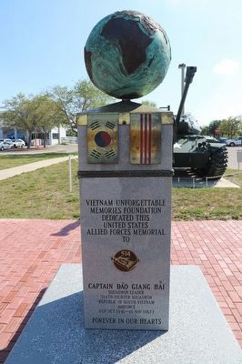 United States Allied Forces Memorial. Click for full size. United States Allied Forces Memorial image. Click for full size.
