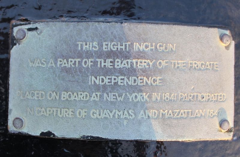 This Eight Inch Gun Marker. Click for full size. This Eight Inch Gun Marker image. Click for full size.