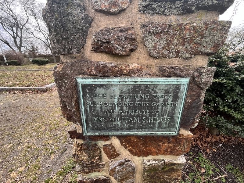 Nearby dedication plaque. Click for full size. Nearby dedication plaque image. Click for full size.