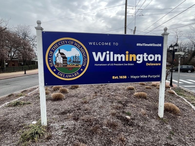 Welcome to Wilmington Marker image. Click for full size.