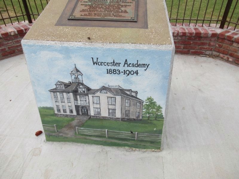 Worcester Academy 1883-1904. Click for full size. Worcester Academy 1883-1904 image. Click for full size.