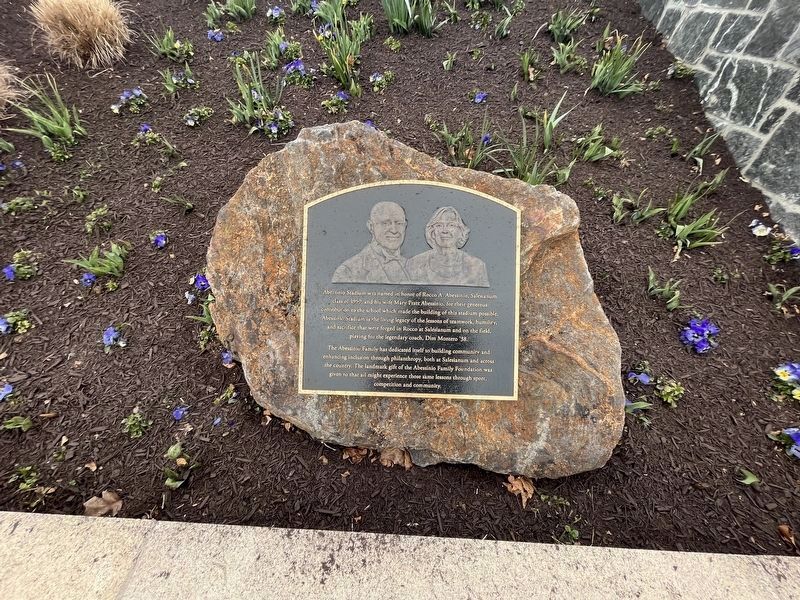 Abessinio Stadium Marker. Click for full size. Abessinio Stadium Marker image. Click for full size.