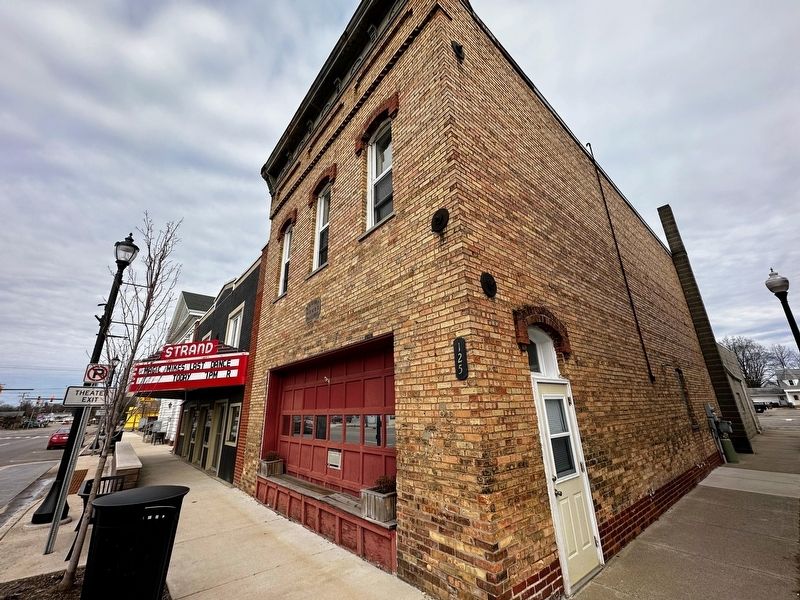 Engine House - 125 E. Michigan Ave. Marker image. Click for full size.