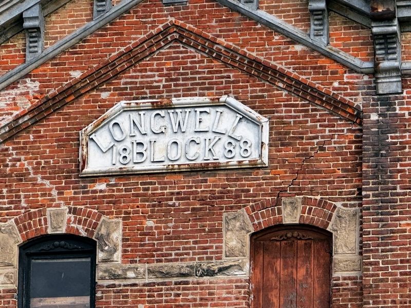 Longwell Block Dated Stone. Click for full size. Longwell Block Dated Stone image. Click for full size.
