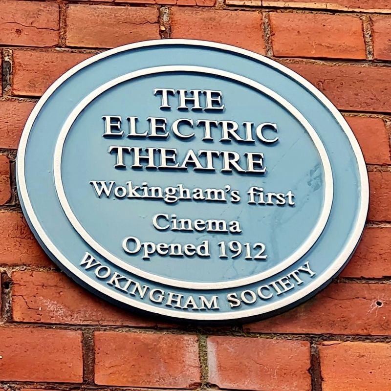 The Electric Theatre Marker. Click for full size. The Electric Theatre Marker image. Click for full size.